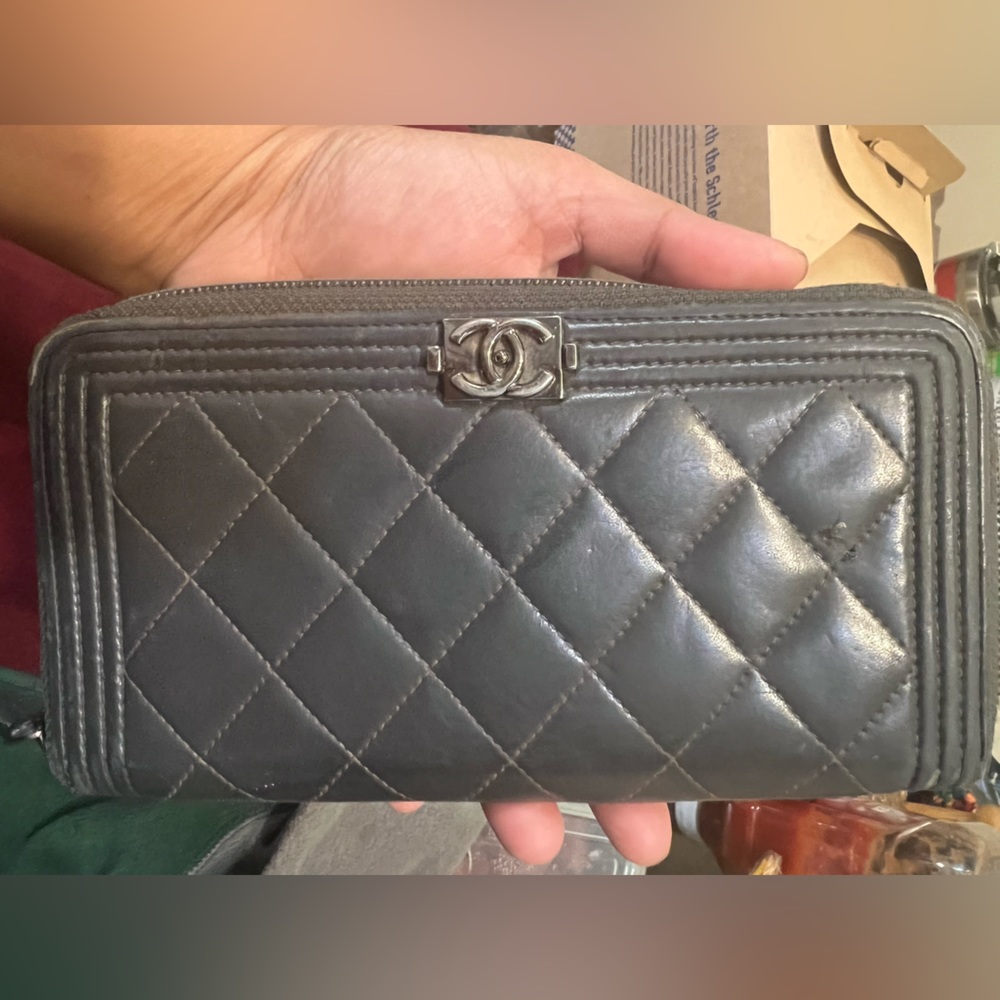 Chanel boy wallet - Picture 5 of 12